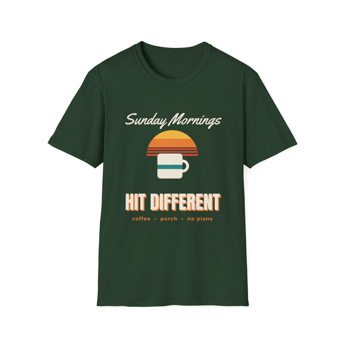 Sunday Mornings Hit Different Tee