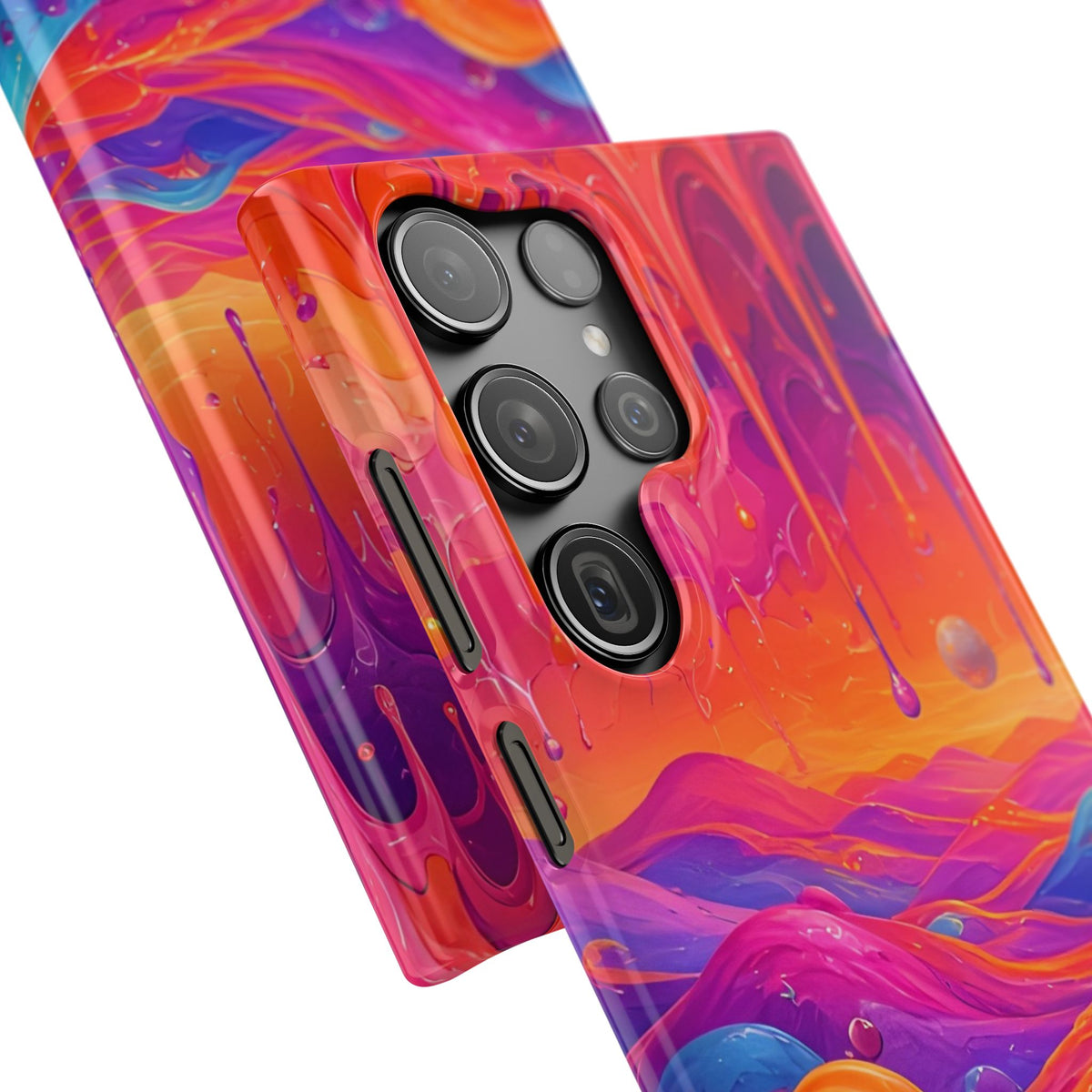 Melting Sunset Abstract Phone Case
