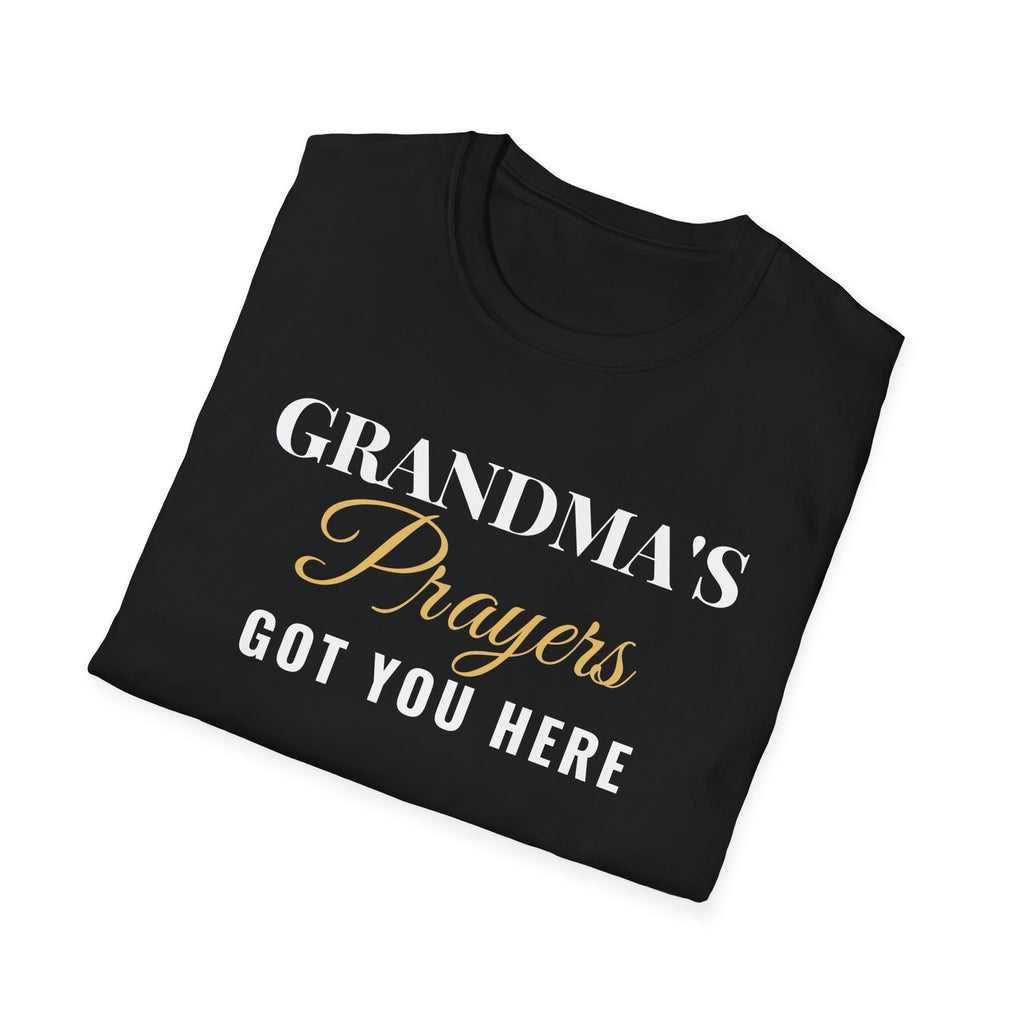 Grandma's Prayers Got You Here Christian Grandma T-Shirt – Gifted Porch, view 8