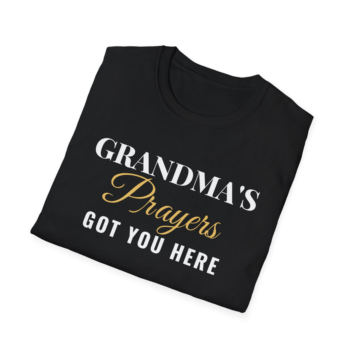 Grandma's Prayers Got You Here Christian Grandma T-Shirt – Gifted Porch, view 8
