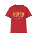 Christmas Morning 5 AM Against My Will Parent T-Shirt – Gifted Porch, view 4