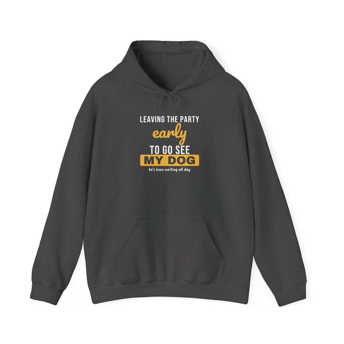 Leaving Early To See My Dog Hoodie – Dog lover gift, photo 4
