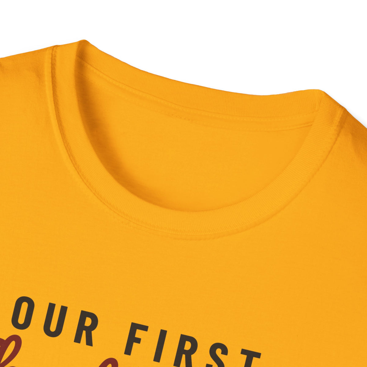 First Thanksgiving As A Family Of Three 2026 T-Shirt – Gifted Porch, view 14