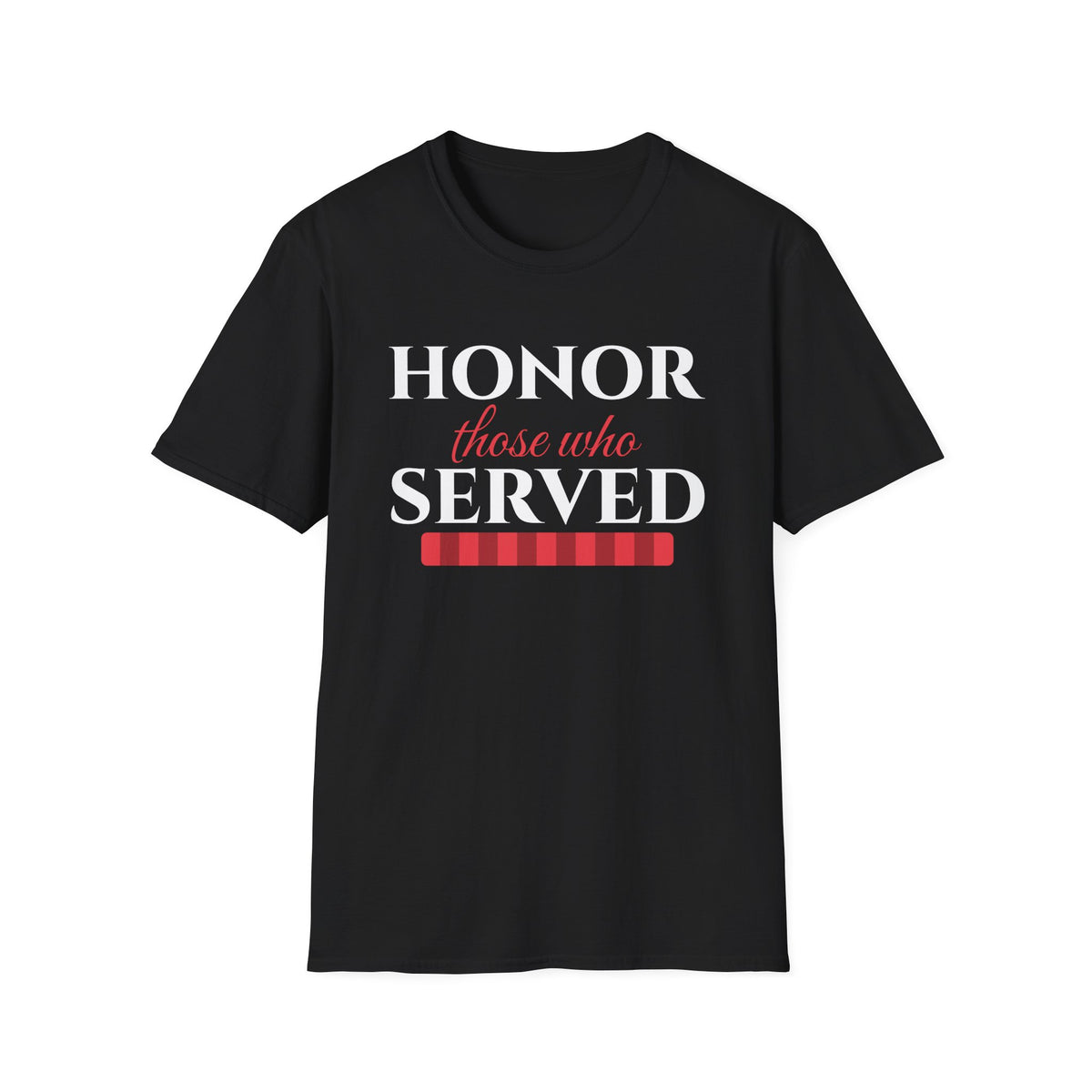 Honor Those Who Served Memorial Day Patriotic T-Shirt – Gifted Porch, view 2