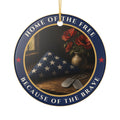 Because of the Brave Ornament – memorial keepsake gift, photo 2