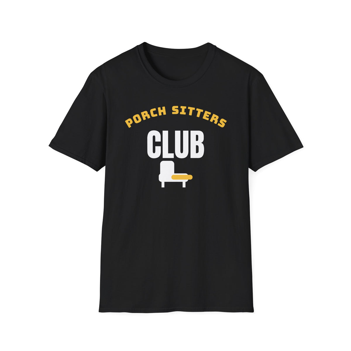 Porch Sitters Club Retro Country T-Shirt – Gifted Porch, view 2