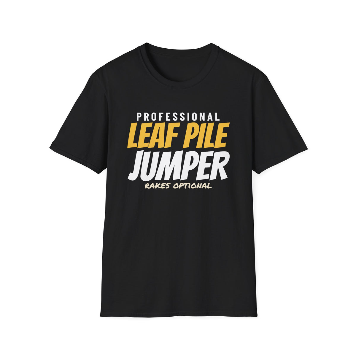 Professional Leaf Pile Jumper Funny Fall T-Shirt – Gifted Porch, view 2