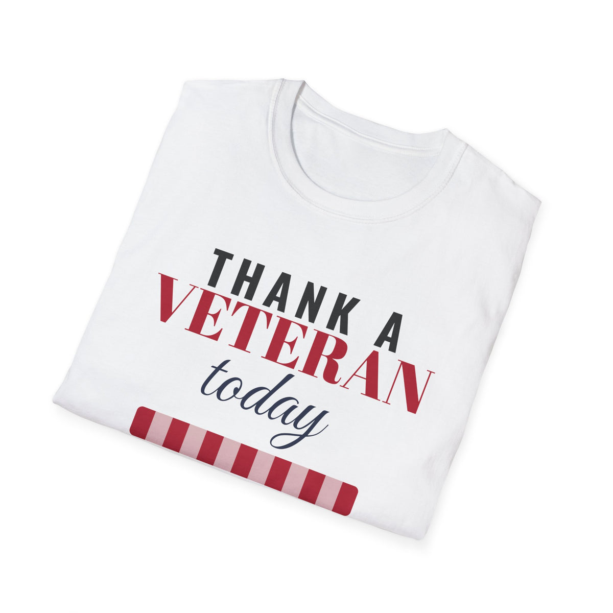 Thank A Veteran Today Patriotic T-Shirt – Gifted Porch, view 5
