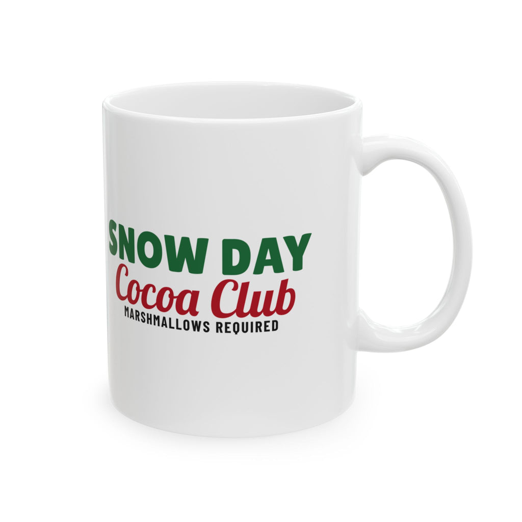 Snow Day Cocoa Club Christmas Mug Winter Kids Family Gift – Gifted Porch, view 5