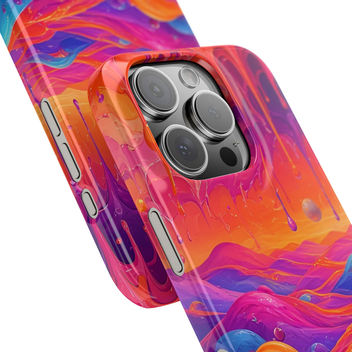 Melting Sunset Abstract Phone Case