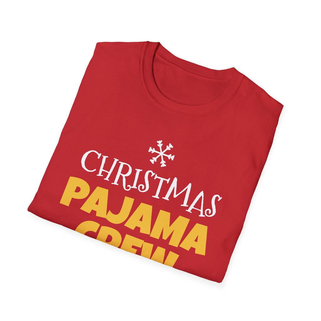 Christmas Pajama Crew T-Shirt Family Matching Holiday Group Photo Gift Tee – Gifted Porch