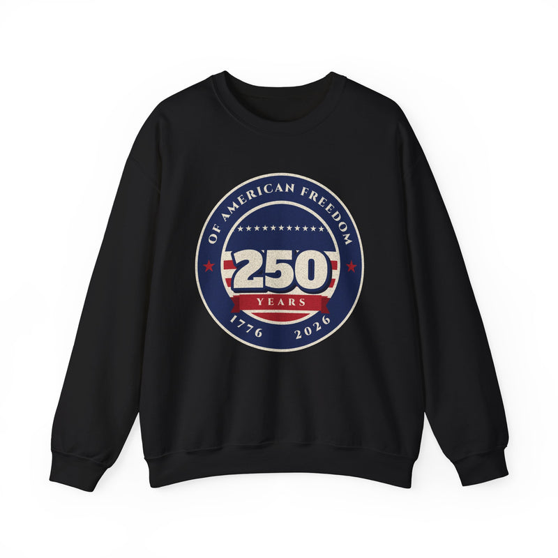 250 Years of Freedom sweatshirt – patriotic sweatshirt by Gifted Porch