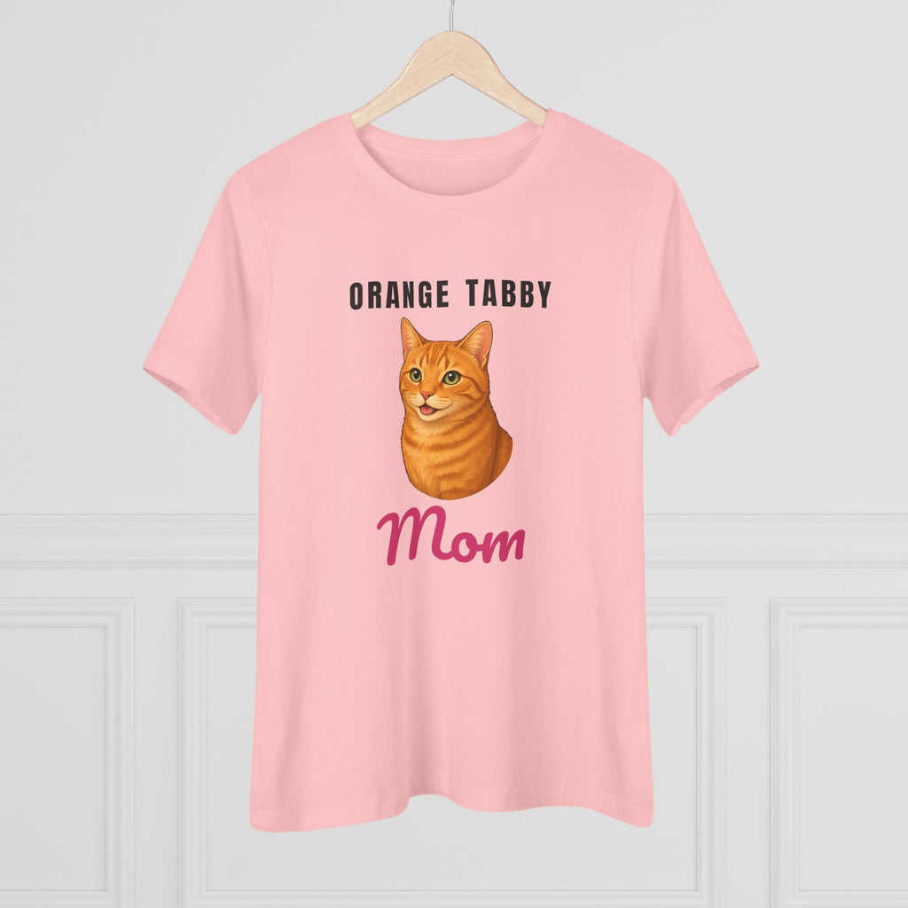 Orange Tabby Cat Mom Women's Tee