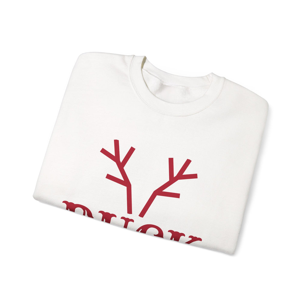 Buck The Halls Christmas Sweatshirt