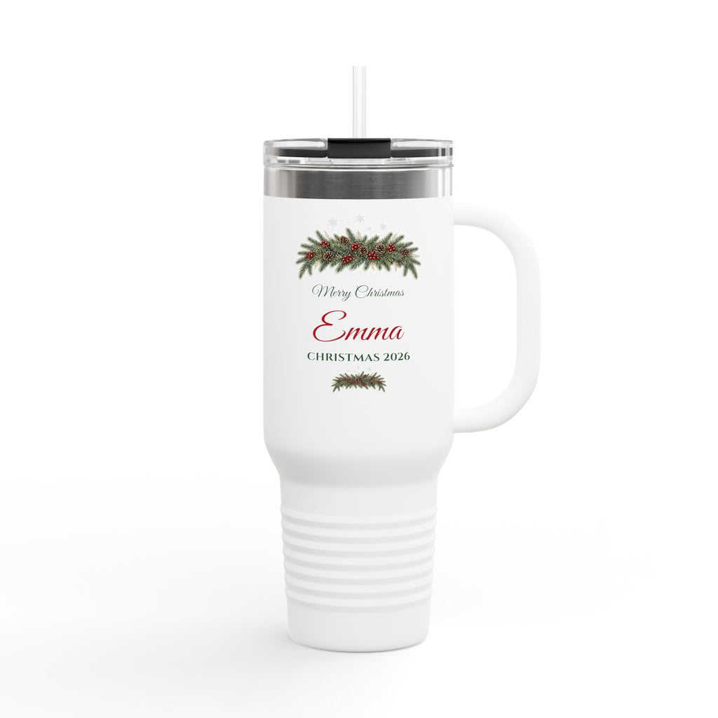 Christmas Name Custom 40oz Tumbler