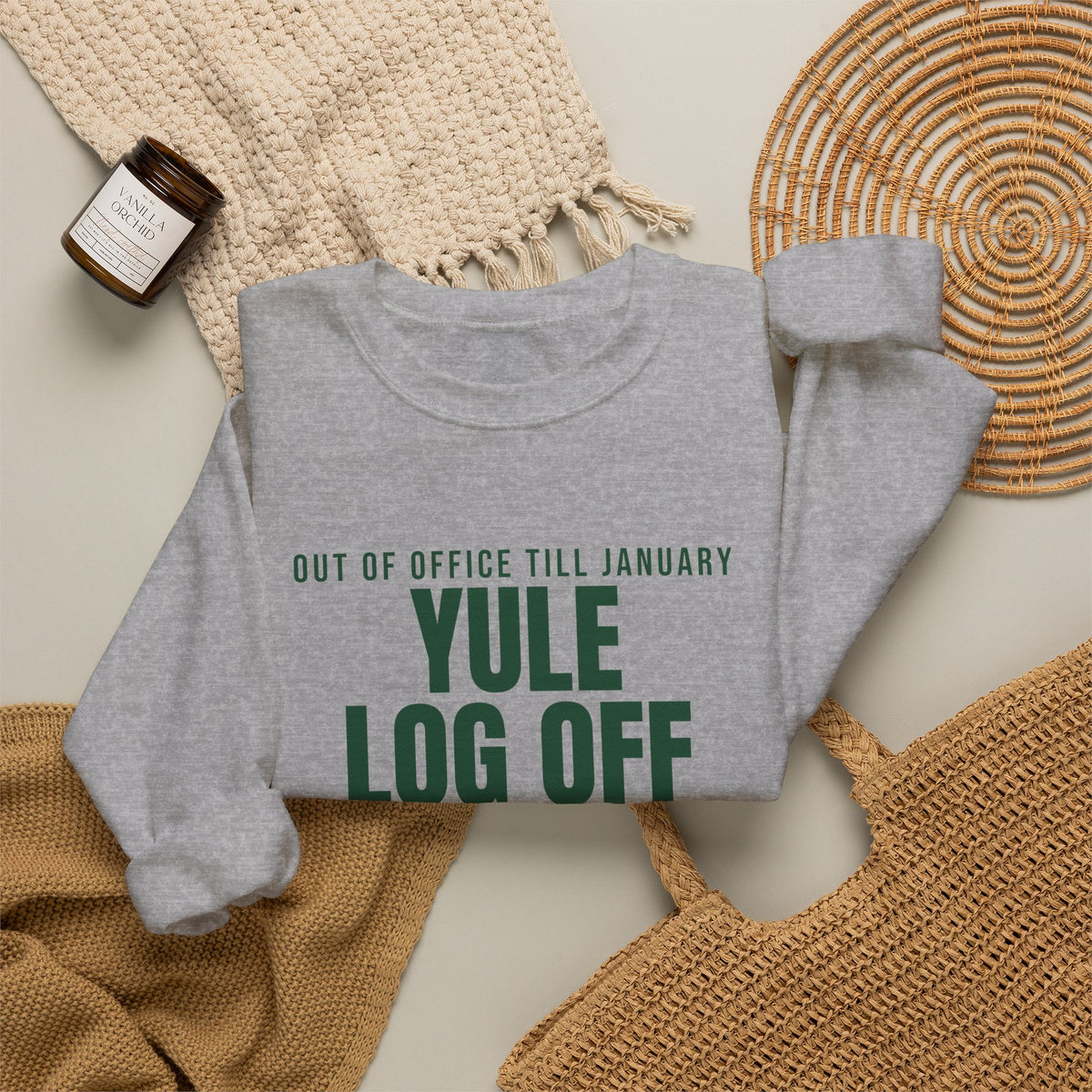 Yule Log Off Sweatshirt
