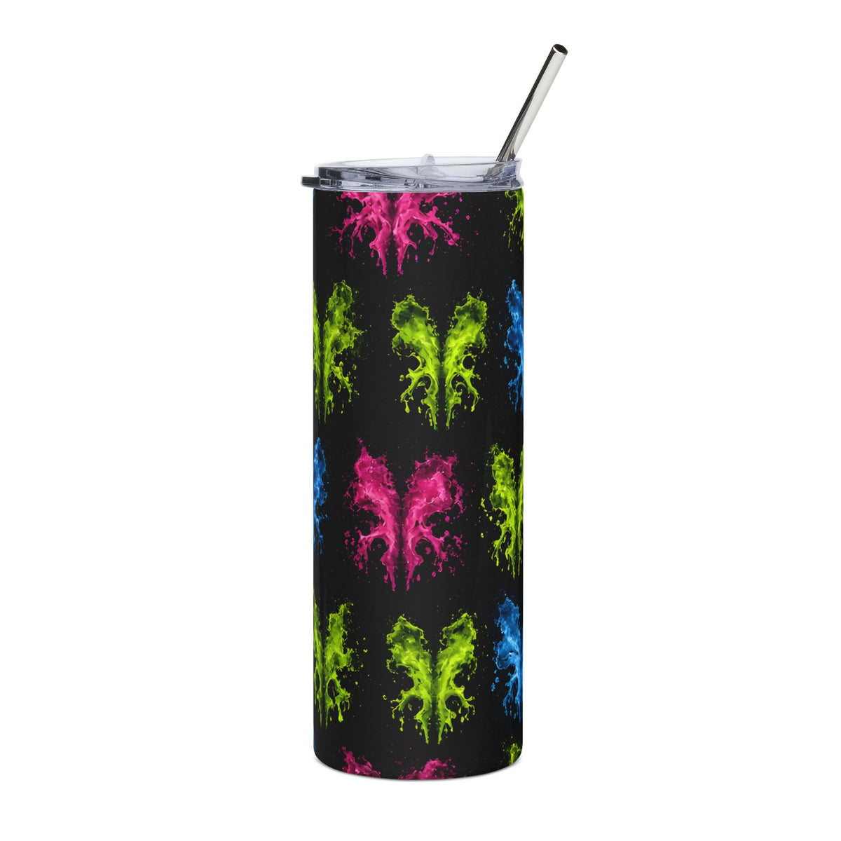 Neon Inkblots 20oz Tumbler