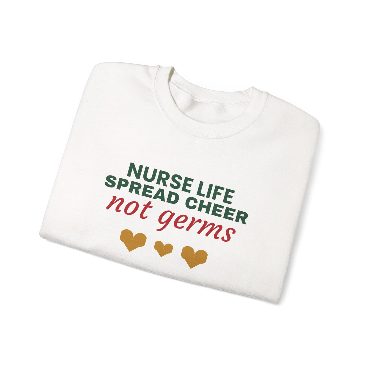 Spread Cheer Not Germs Christmas Sweatshirt