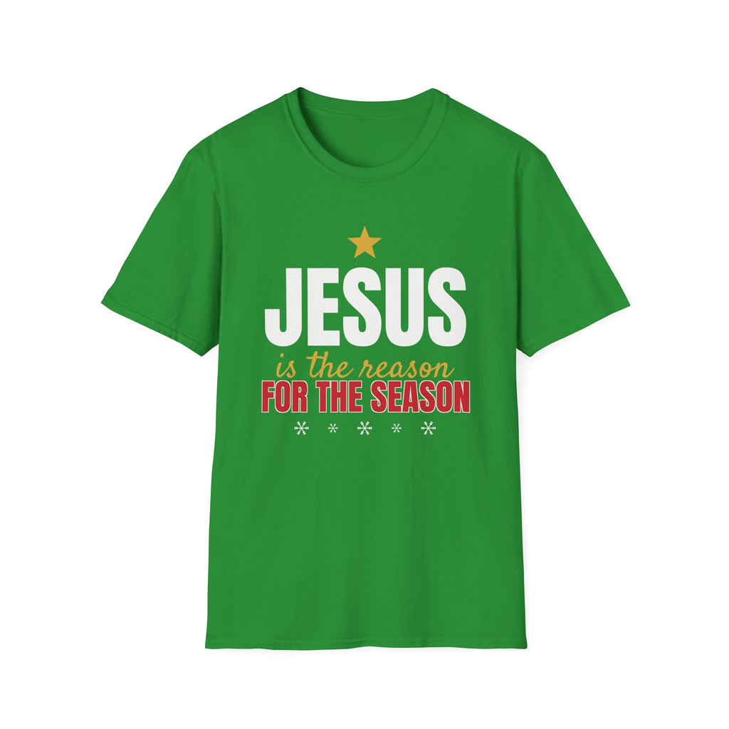 Jesus Is the Reason for the Season Christian Christmas T-Shirt Faith Gift Tee – Gifted Porch