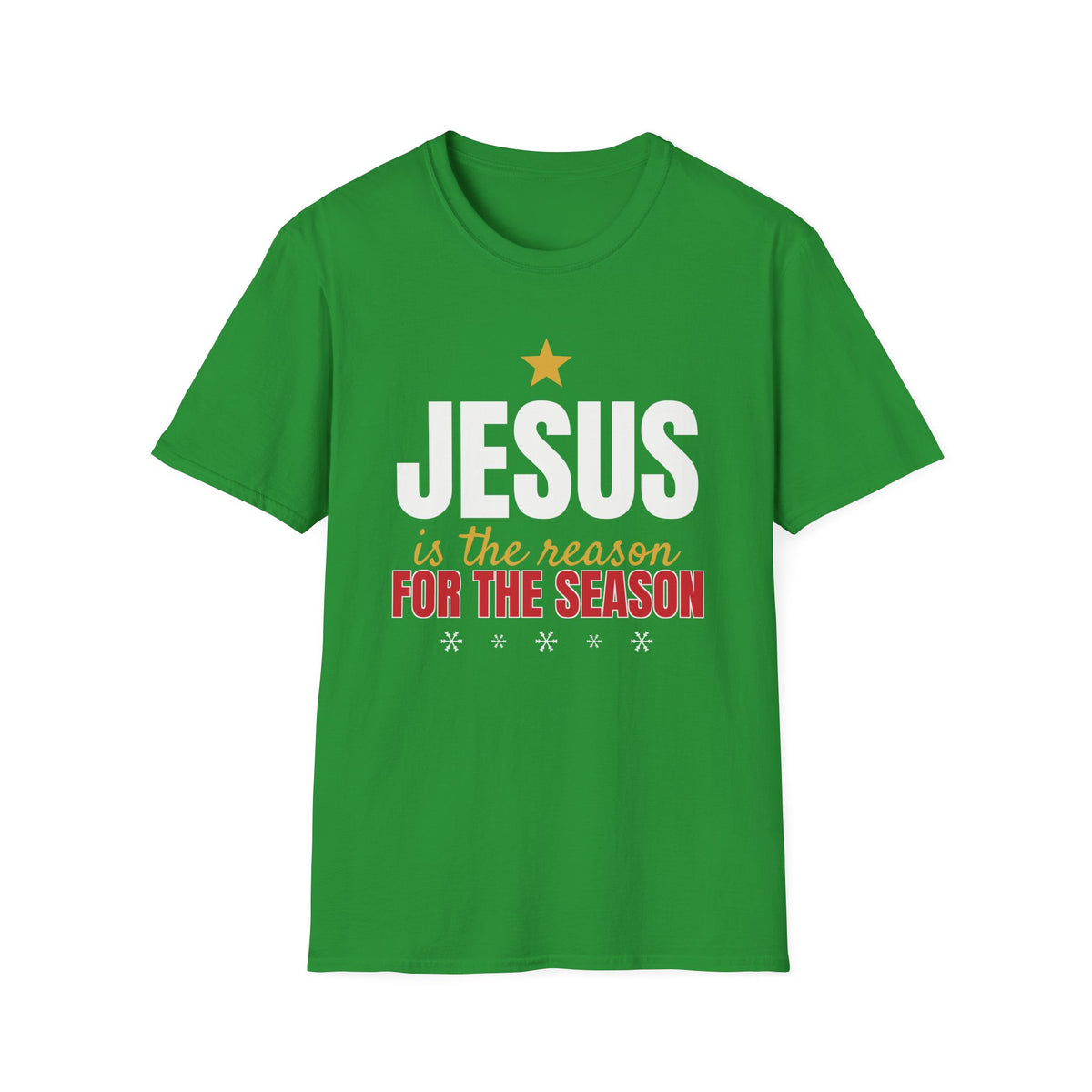 Jesus Is the Reason for the Season Christian Christmas T-Shirt Faith Gift Tee – Gifted Porch