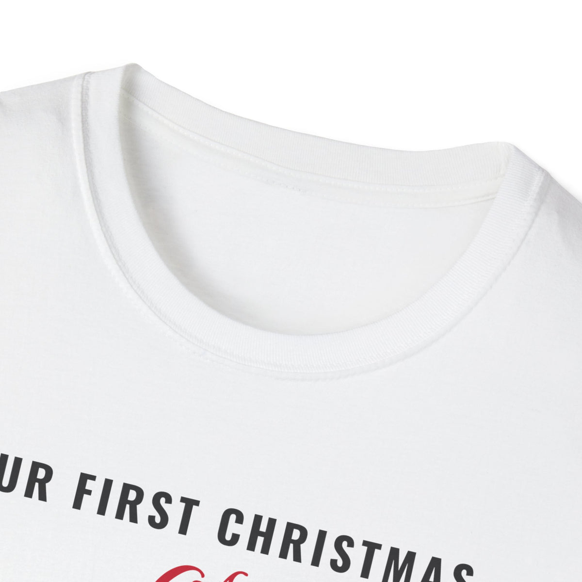 Our First Christmas As A Family Of Three 2026 T-Shirt – Gifted Porch, view 6