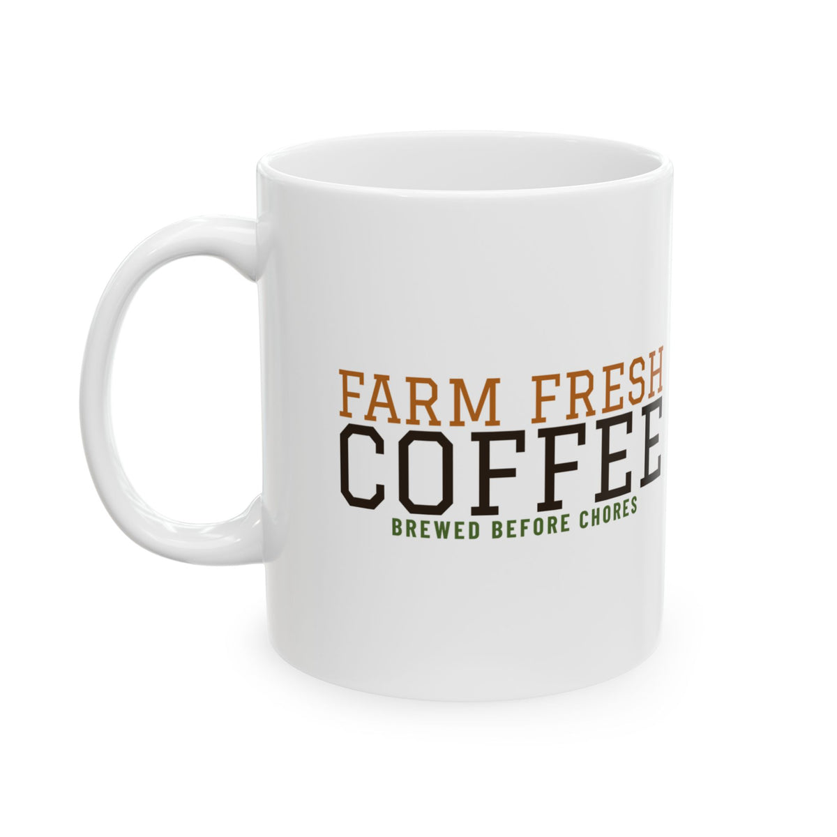 Farm Fresh Coffee Farmhouse Mug Country Kitchen Gift – Gifted Porch, view 1