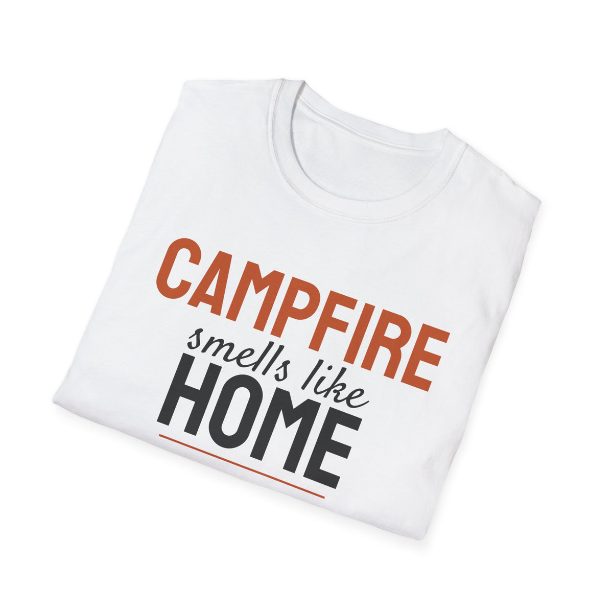 Campfire Smells Like Home Camping T-Shirt – Gifted Porch, view 5
