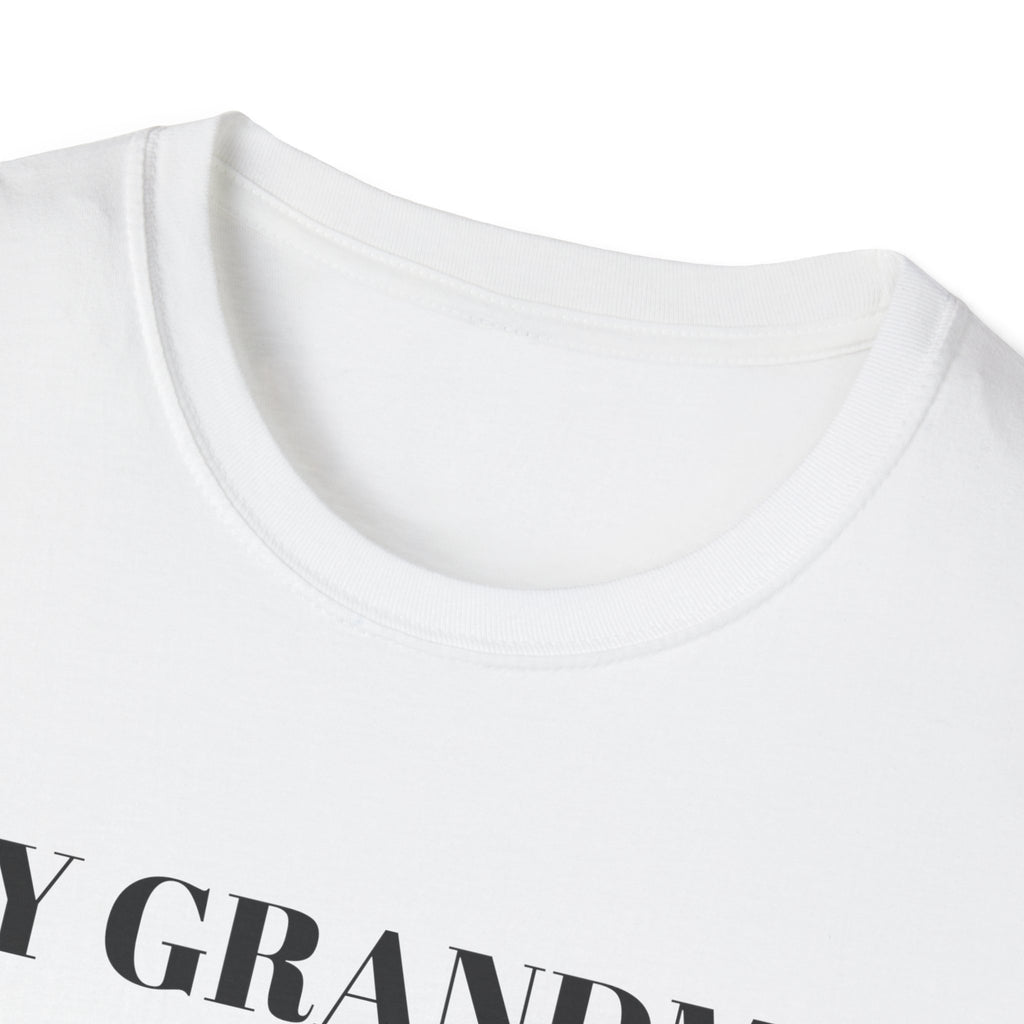 My Grandma Prays For Me Loudly Funny Christian T-Shirt – Gifted Porch, view 4