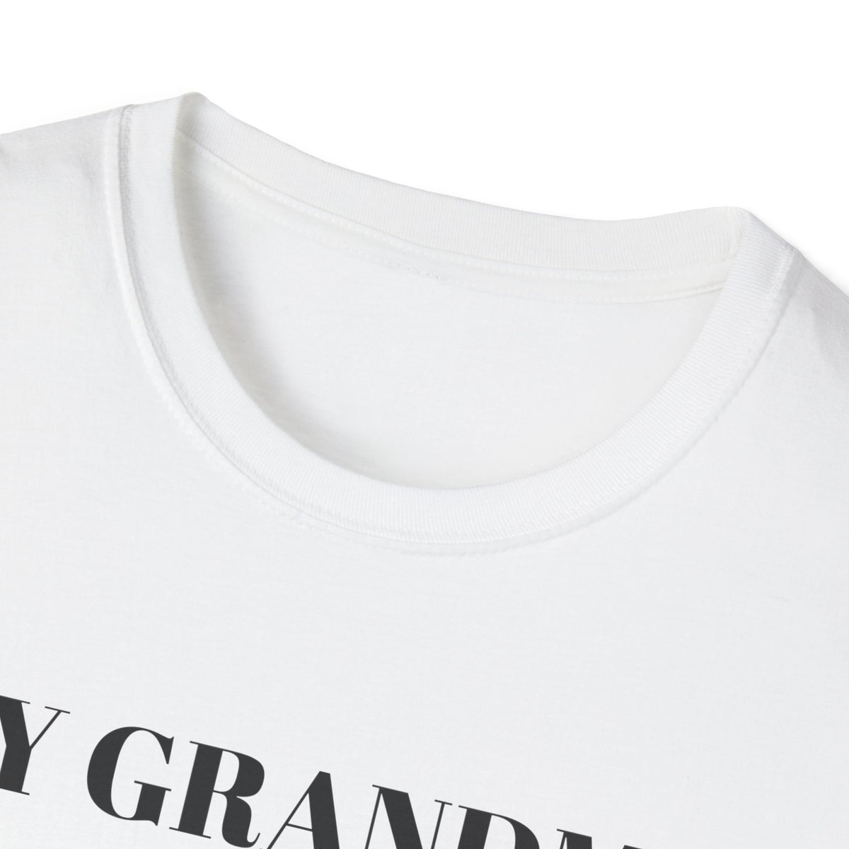 My Grandma Prays For Me Loudly Funny Christian T-Shirt – Gifted Porch, view 4