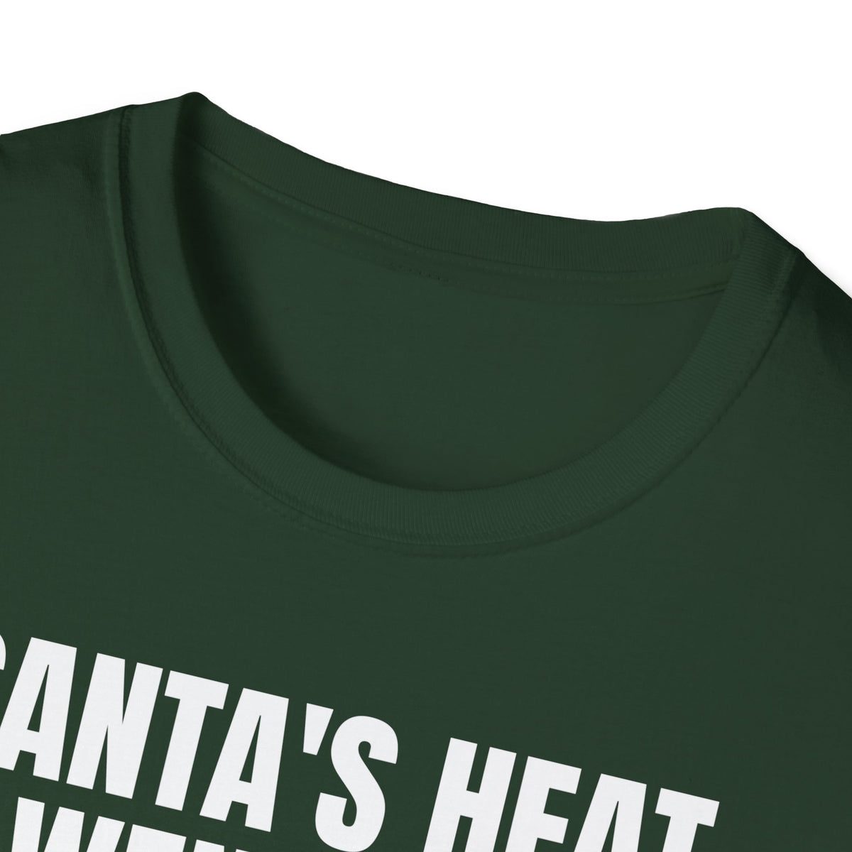 Santa's Heat Went Out Guess Who He Called HVAC T-Shirt – Gifted Porch, view 12
