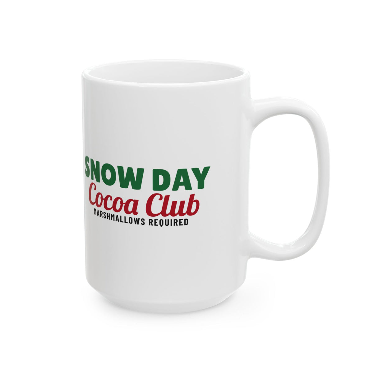 Snow Day Cocoa Club Christmas Mug Winter Kids Family Gift – Gifted Porch, view 8