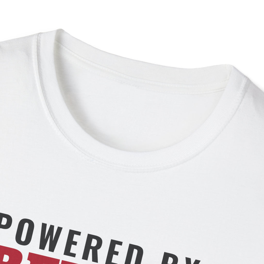 Powered By Freedom And Hot Dogs Funny 4th Of July T-Shirt – Gifted Porch, view 4