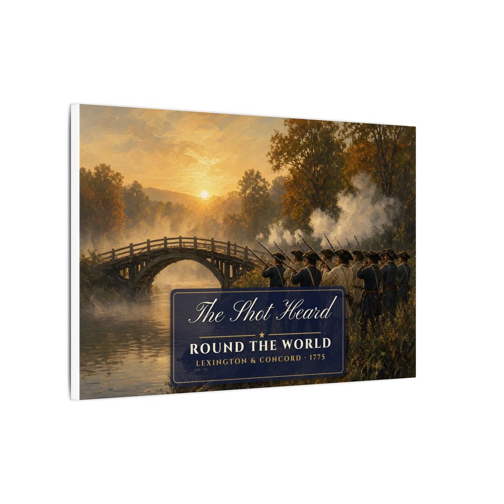 Lexington & Concord 1775 Canvas – patriotic gift, photo 4