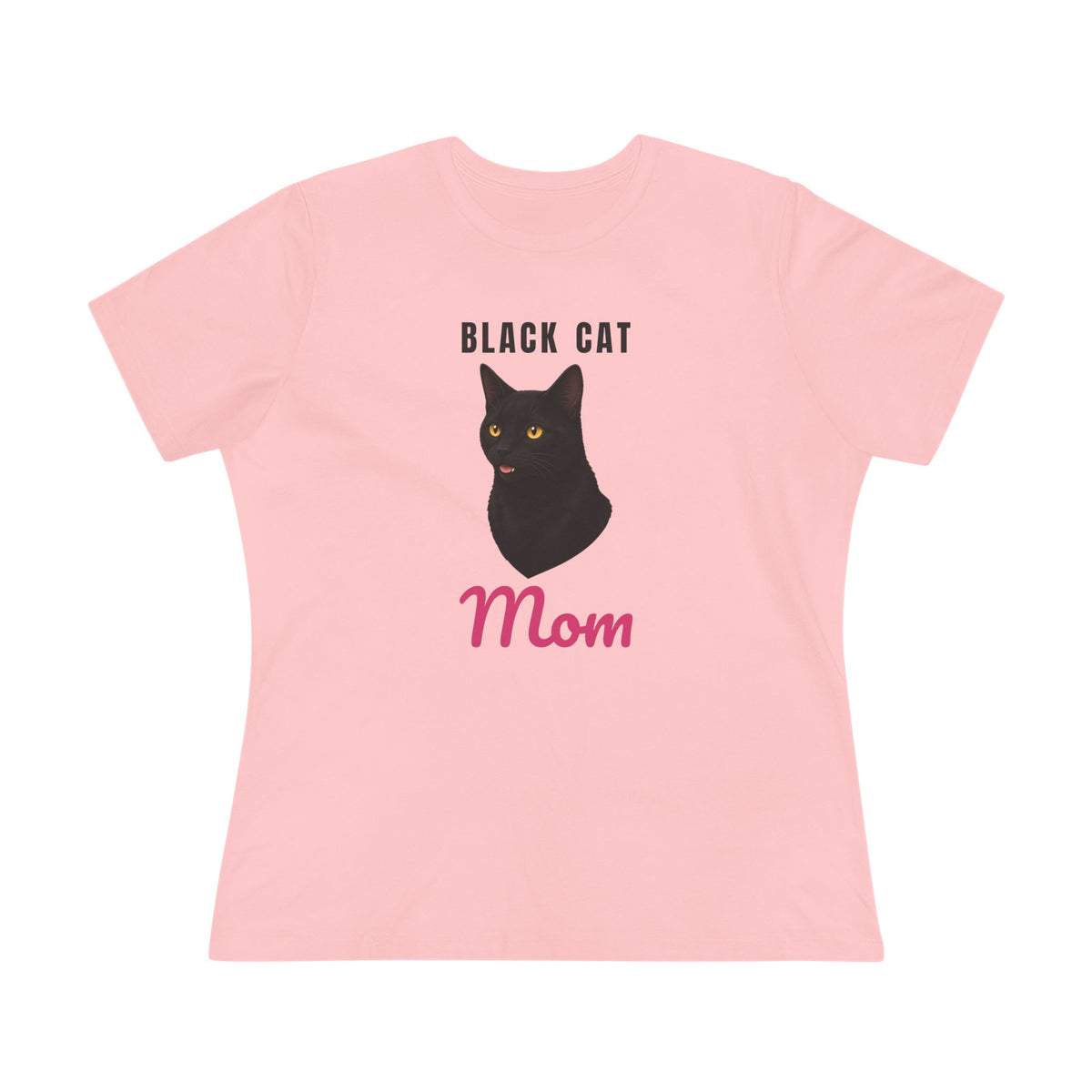 Black Cat Mom Women's Tee