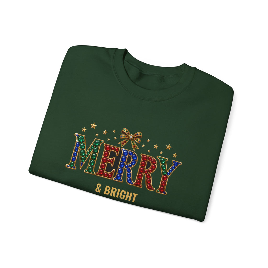 Merry & Bright Jewel Sweatshirt