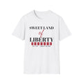 Sweet Land Of Liberty Vintage Patriotic T-Shirt – Gifted Porch, view 1
