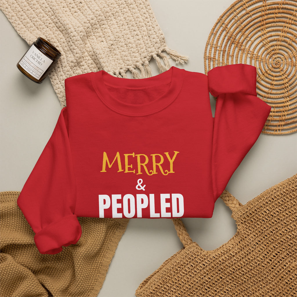 Merry And Peopled Out Sweatshirt