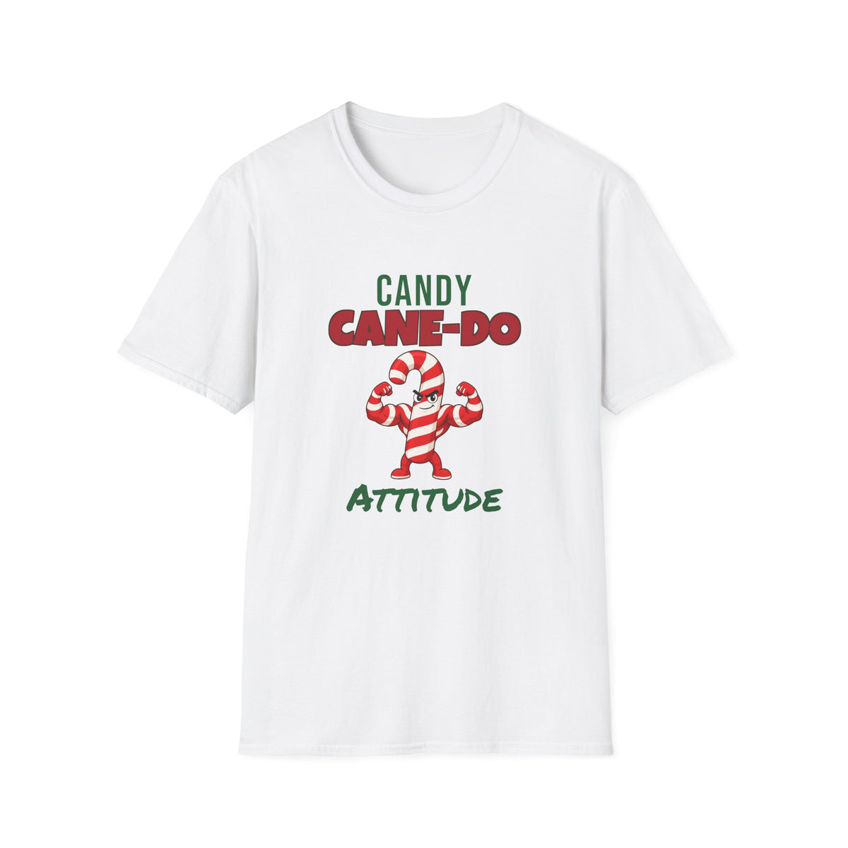 Candy Cane-Do Attitude Tee