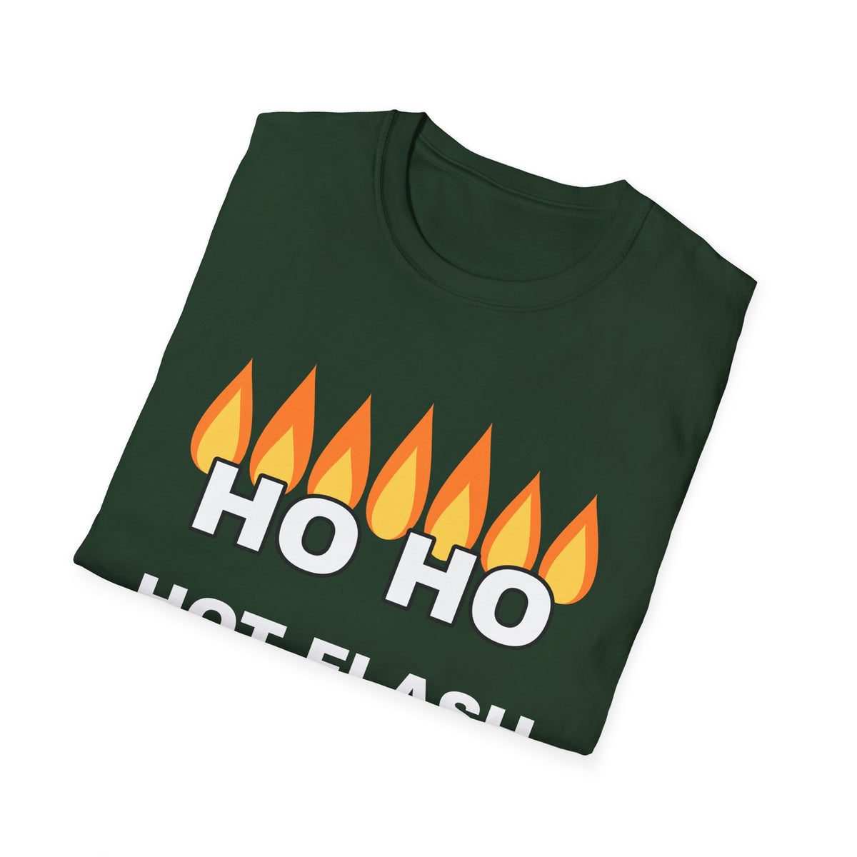 Ho Ho Hot Flash Funny Christmas T-Shirt – Gifted Porch, view 13
