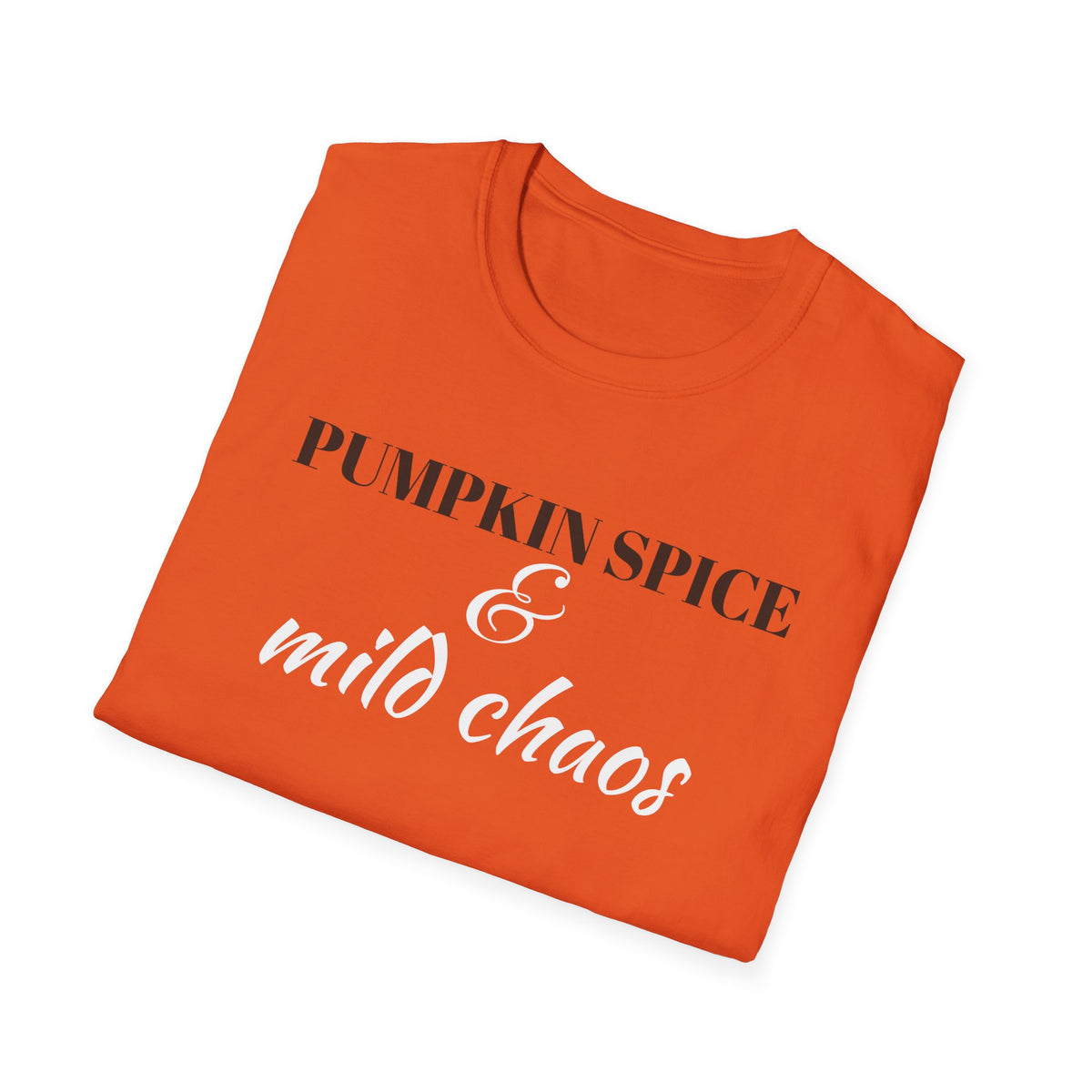 Pumpkin Spice And Mild Chaos Funny Fall Mom T-Shirt – Gifted Porch, view 18