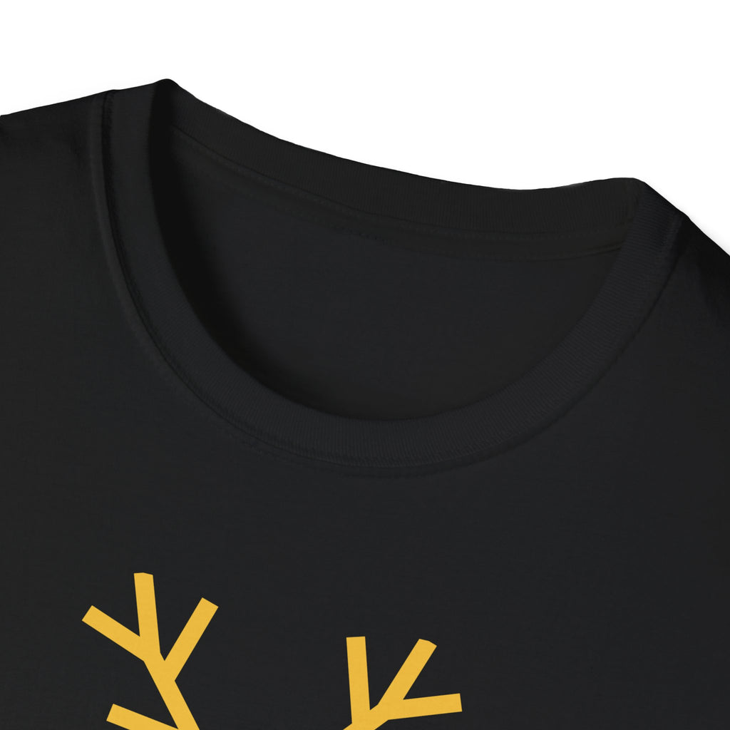 Santa's Reindeer Are Safe With Me Hunting T-Shirt – Gifted Porch, view 9