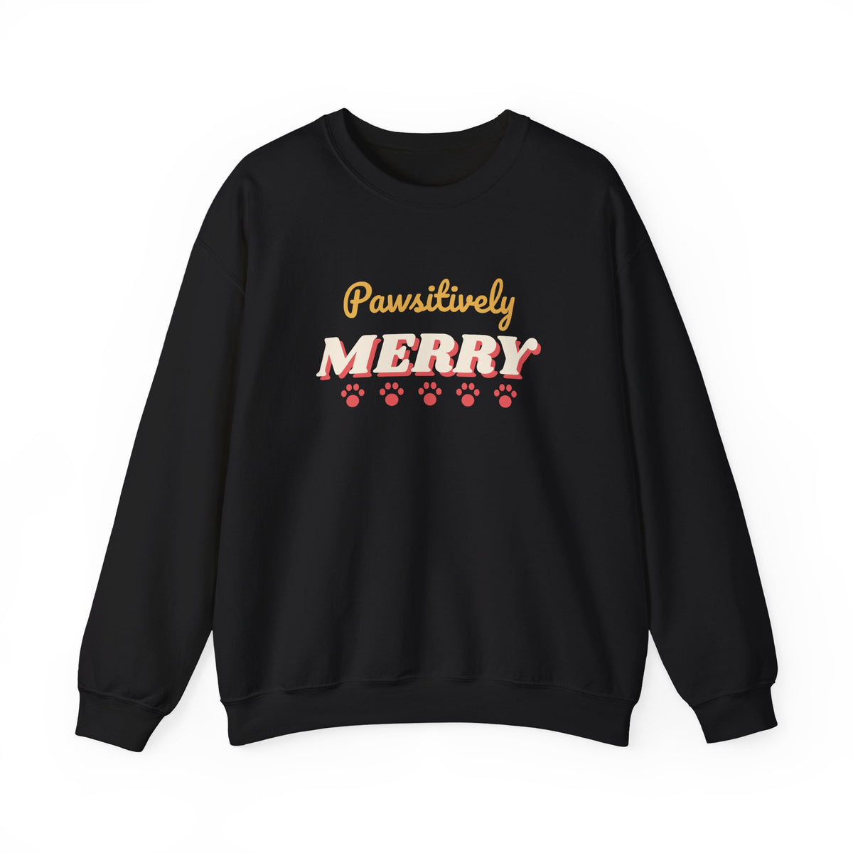 Pawsitively Merry Christmas Sweatshirt