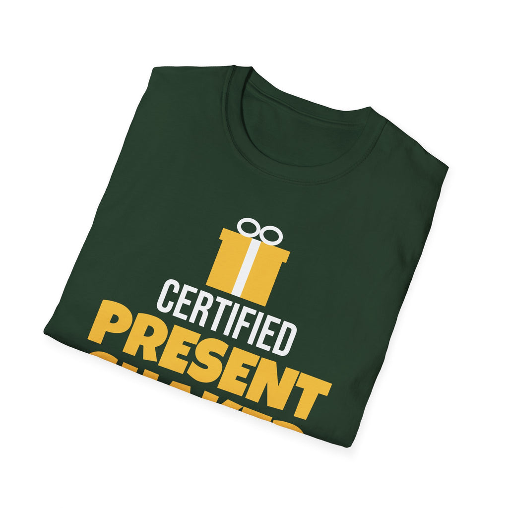 Certified Present Shaker Funny Christmas T-Shirt – Gifted Porch, view 13
