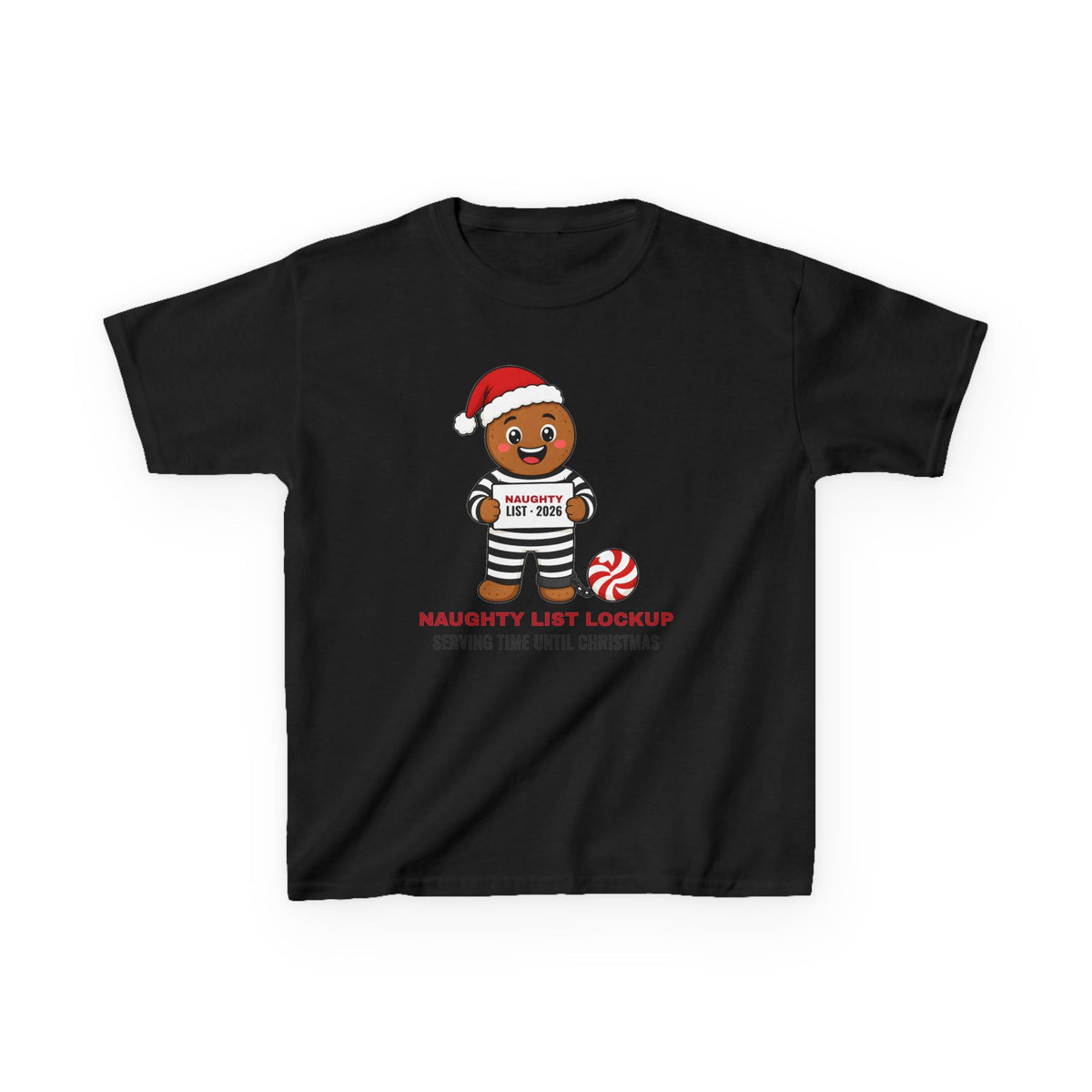 Naughty List Lockup Youth Tee