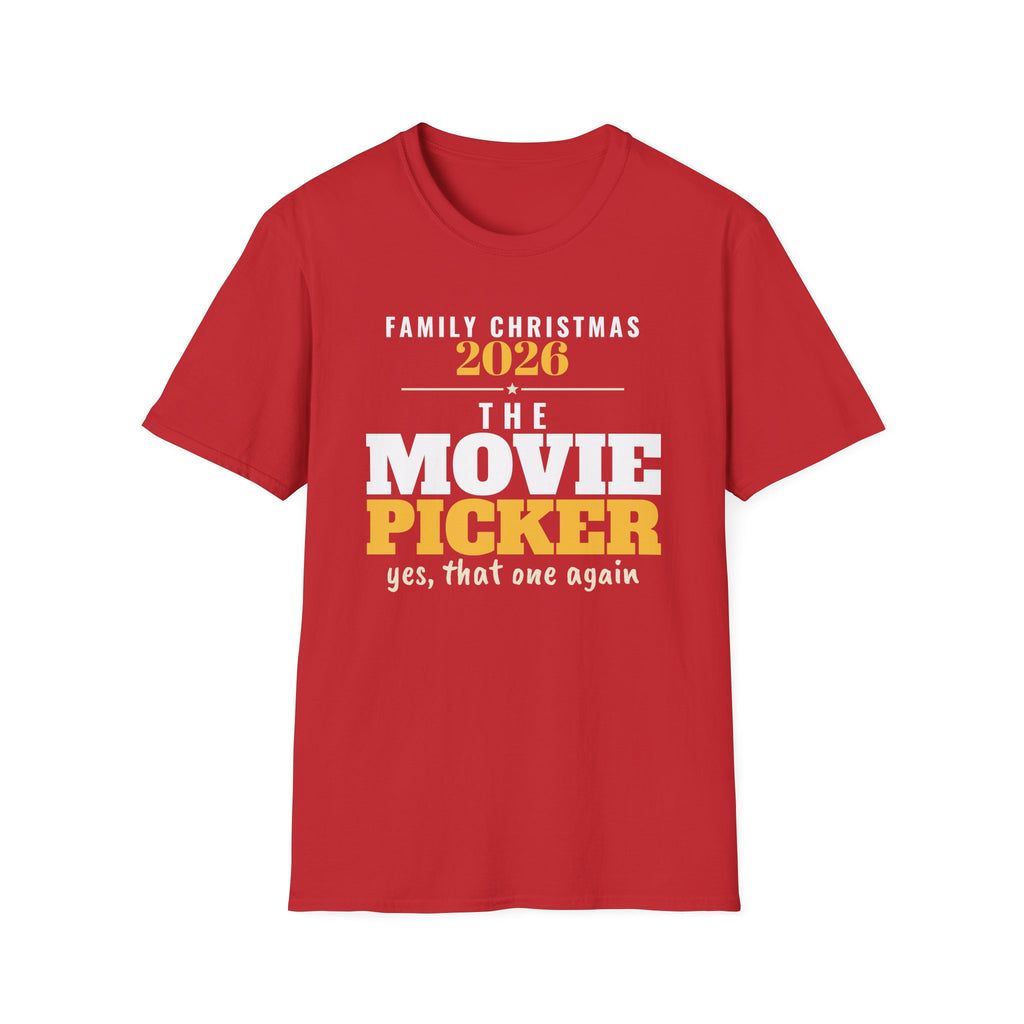 The Movie Picker Family Christmas 2026 Matching T-Shirt – Gifted Porch, view 4