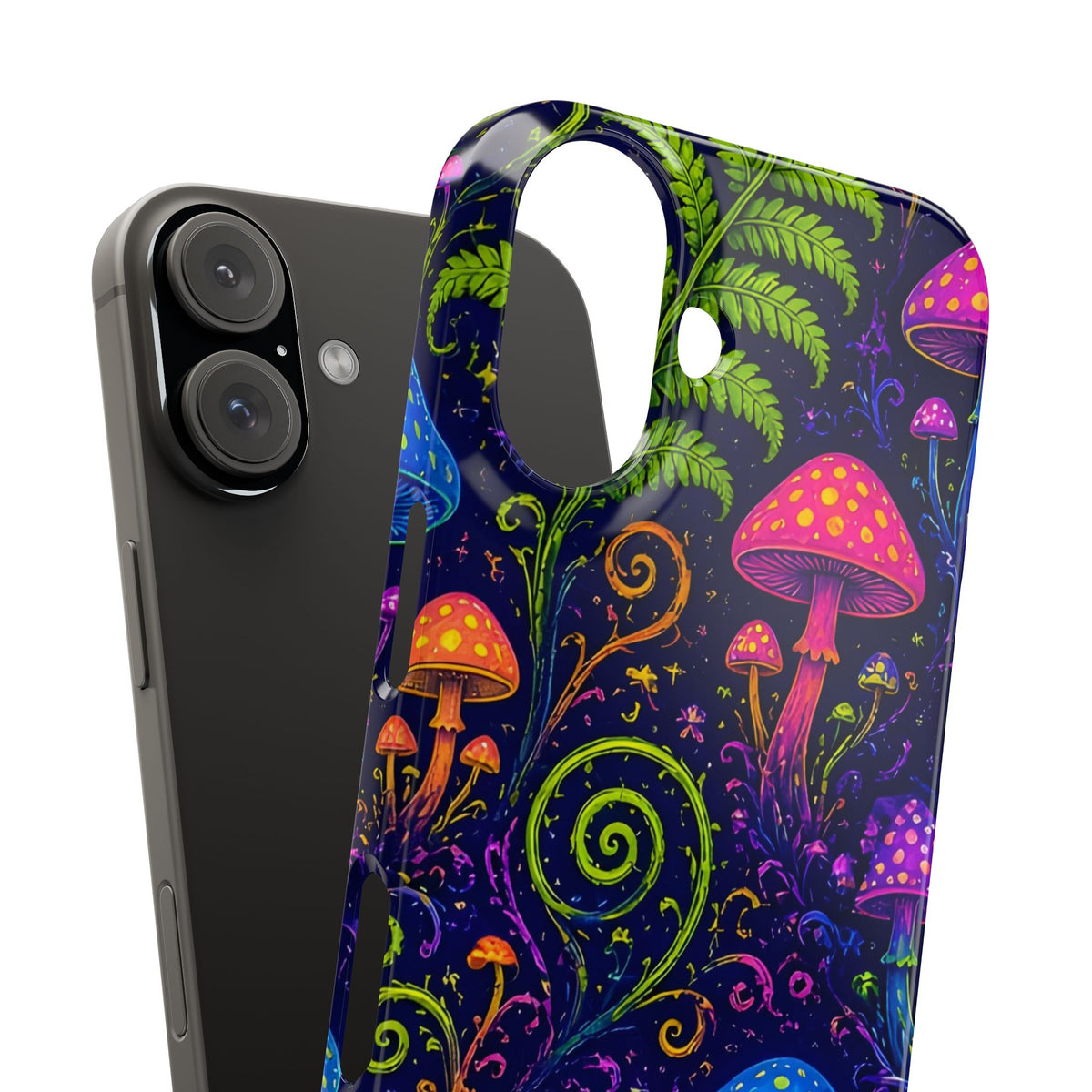 Trippy Mushroom Abstract Phone Case