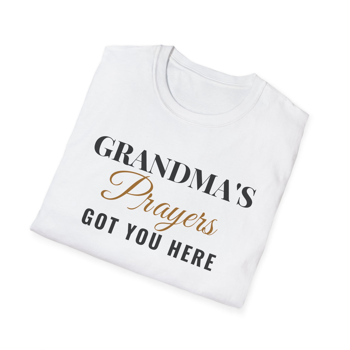 Grandma's Prayers Got You Here Christian Grandma T-Shirt – Gifted Porch, view 5