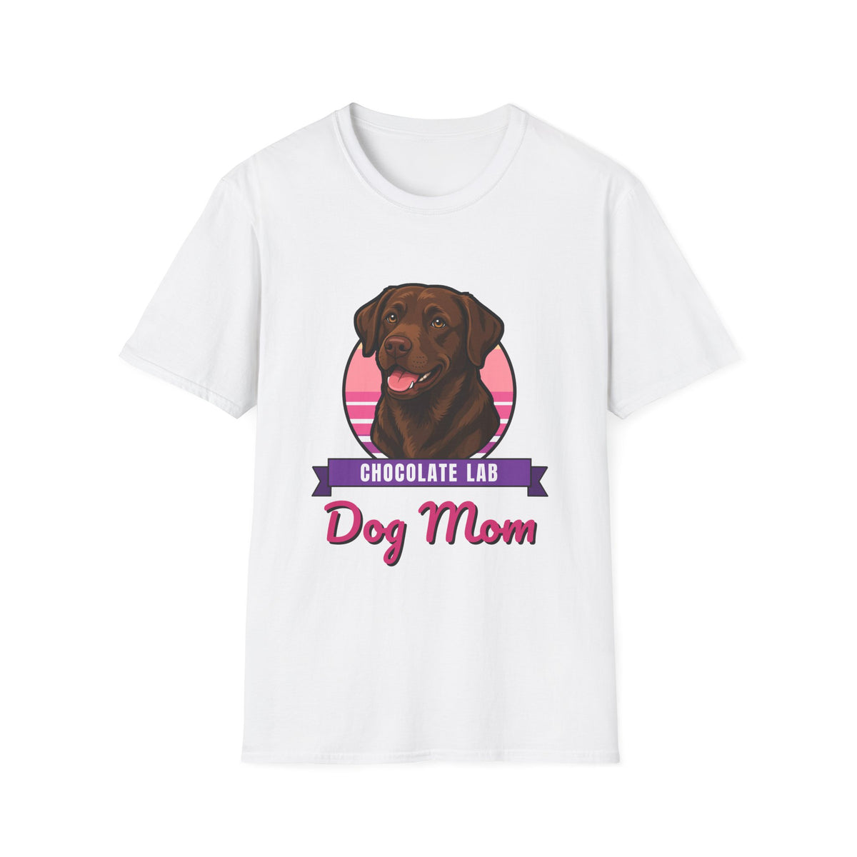 Chocolate Lab Dog Mom Shirt
