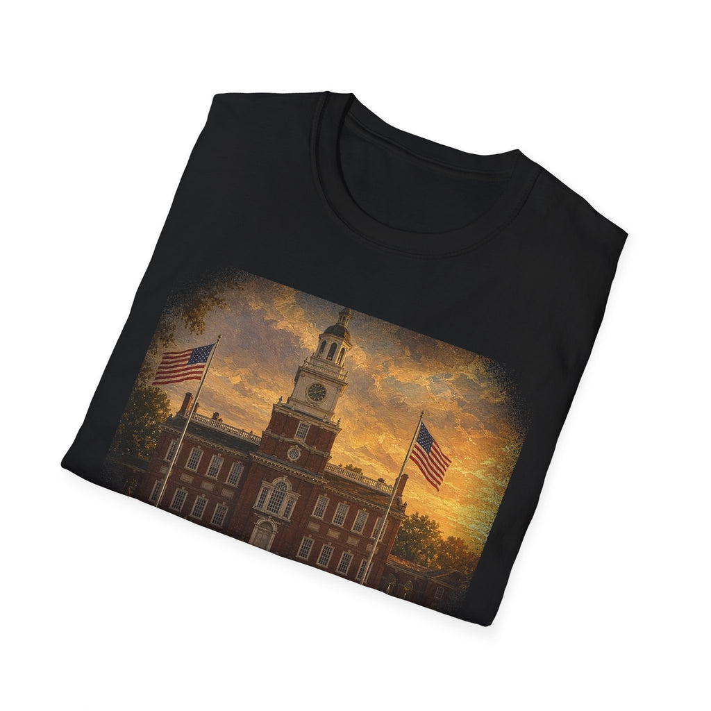 Independence Hall July 4 1776 Tee