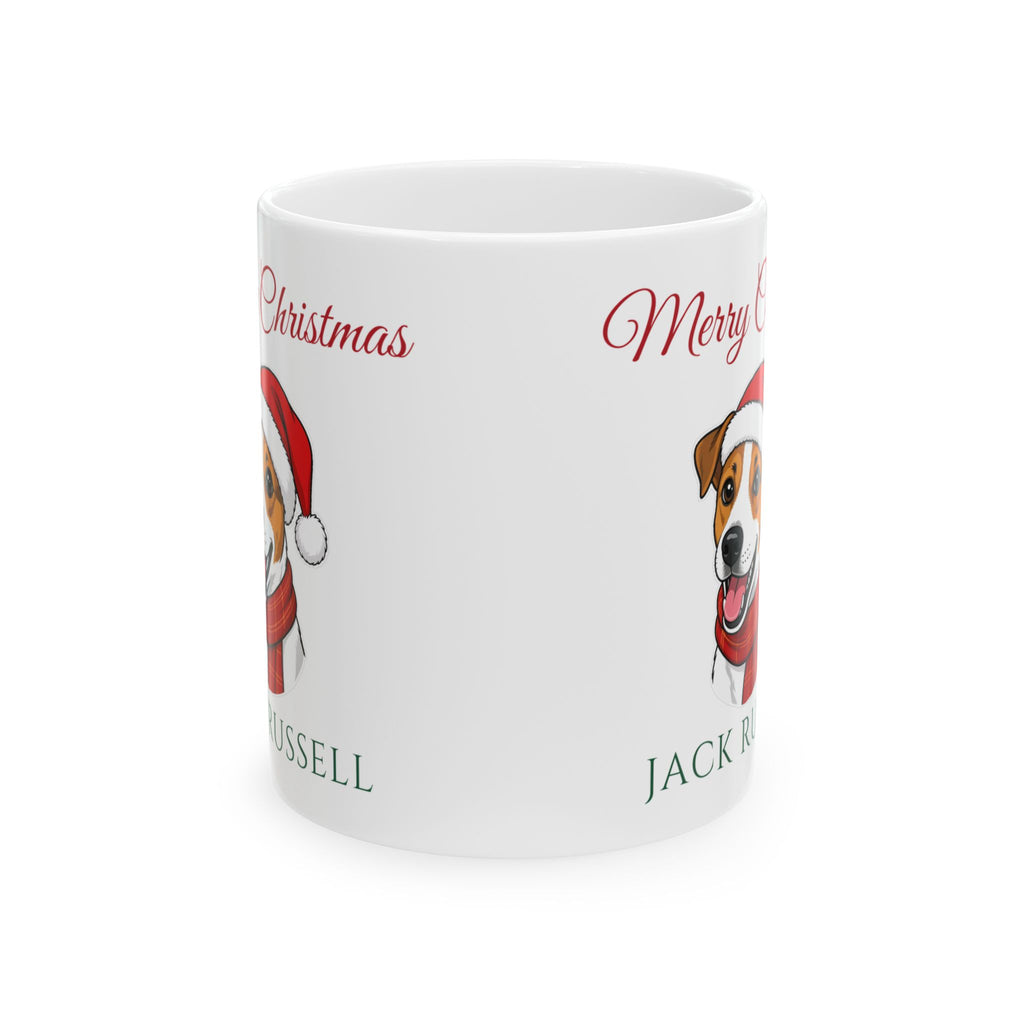 Jack Russell Terrier Dog Christmas Mug